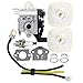 Harbot RB-K93 Carburetor with Air Filter Tune Up Kit for Echo SRM225 SRM225i SRM225U SRM225SB GT225 GT225i GT225L GT225SF PAS225 PE225 PPF225 SHC225 Trimmer primary