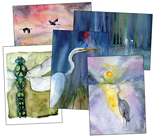 Classic Notecard Set Heron Dance Watercolor Notecards Maciver Rod 9781933937458 Amazon Com Books