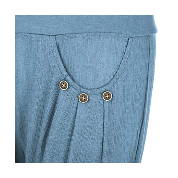 Pantalones Mujer Hippies Anchos Energizado Bohemia - Pantalon para Modelar el Cuerpo - Pantalon Yoga Mujer Gimnasio… | DeHippies.com