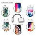 for iPhone Headphone Adapter car Charger 2 in 1 Headphone Jack Dongle AUX Audio Splitter Call and sync Cable Accessory for iPhone Xs/MAX/XR/X / 8 / 8Plus / 7 / 7Plus Compatible with iOS 12thumb 4