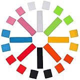 Sweatband Set [ 3 or 6 Pack ] - including Headband and Wristbands for Women Men and Kids- Perfect for Running Cycling Tennis Football Basketball and All Sports