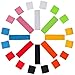 Sweatband Set [ 3 or 6 Pack ] - including Headband and Wristbands - for Running Cycling Tennis Football Basketball and All Sports