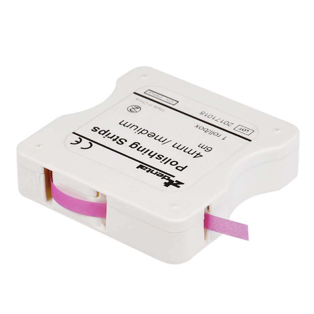 1 Roll/Box Dental Polishing Strip 4mm Resin Tooth Sandpaper Interdental Abrasive Tool Teeth Polishing Strip