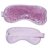 Ariel EDGE Plush Hot/Cold Eye Mask (Pastel Purple)  8 COLORS AVAILABLE 