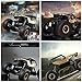 SZJJX RC Cars Off-Road Rock Crawler Truck Vehicle 2.4Ghz 4WD 1:18 Radio Remote Control Cars Electric Fast Racing Buggy Hobby Car (Black)
