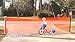 Kidkusion Retractable Driveway Guard, Orange, 25' | Driveway Safety; Outdoor; Barrier; Adjustable