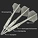 Emarth 15pack Tip Darts with National Flag Flights (5 Styles) - Stainless Steel Needle + Brass Barrels + PVC Shafts Flags