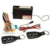 FICBOX Universal Car Door Lock Vehicle Keyless Entry System Auto Remote Central Kit with Control Box