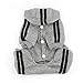Idepet(TM) Adidog Pet Dog Cat Clothes 4 Legs Cotton Puppy Hoodies Coat Sweater Costumes Dog Jacket (L, Gray)