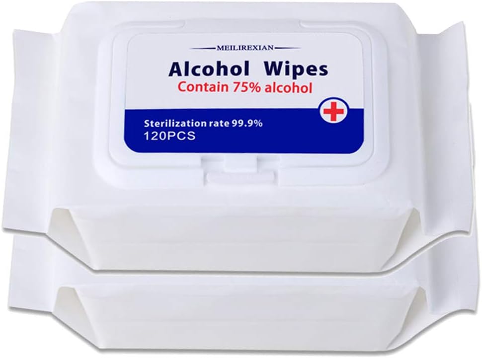 Cleansing Wipes (2 Packs,240Wipes),Large Wet Wipes(3"x4")