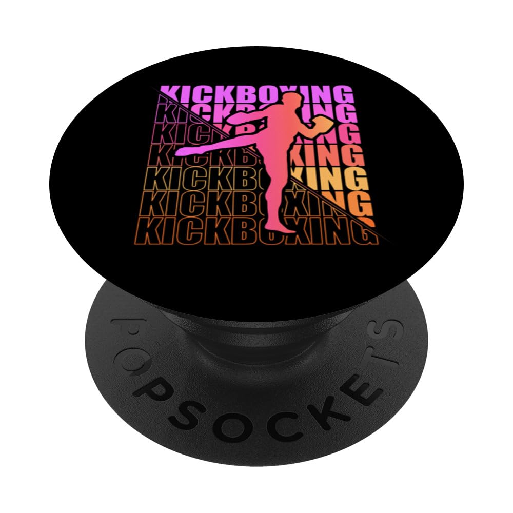 Kickboxer Martial Arts Kickboxing PopSockets Swappable PopGrip