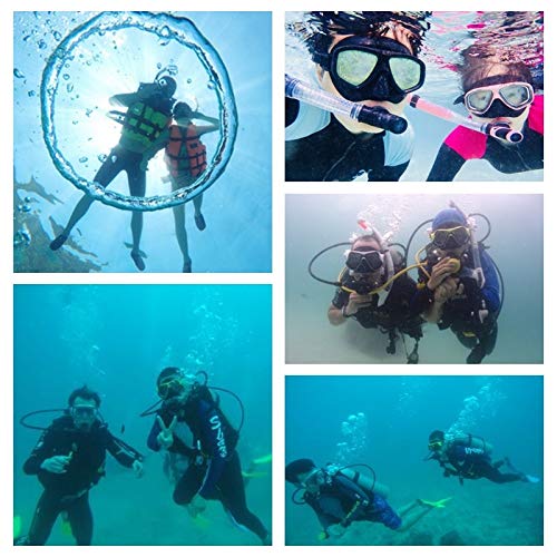 Wall of Dragon Diving Mask Snorkel Set Swimming Training Scuba Full Dry Snorkel Tube Snorkeling Mask Anti Fog Swim Glasses for Adult
