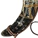 Snakeskin Burnt Medieval Viking Norman Leather String Holder Beer Drinking Horn