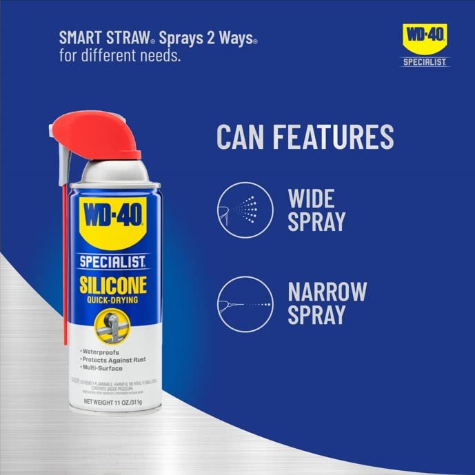 WD40 MultiUse Product and WD40 Specialist Silicone Lubricant Combo