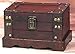 Decorative Gifts Old Style Wooden Chest in Antique Cherry (Small)