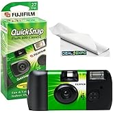 Fujifilm QuickSnap Flash 400 One-Time-Use Camera (1-Pack)