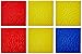 ROYLCO R5817 7 by 7-Inch Animal Skins Rubbing Plates, 6-Pack