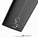 Cocomii Ultimate Armor Sony Xperia L2 Case, Slim Thin Glossy Soft Flexible TPU Silicone Rubber Gel Luxury Leather Pattern Fashion Phone Case Bumper Cover for Sony Xperia L2 (Black)