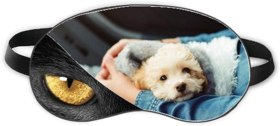Amazon 子犬のかわいい動物の写真 休み目の遮光美容眼帯 Beauty Gift アイピロー アイマスク