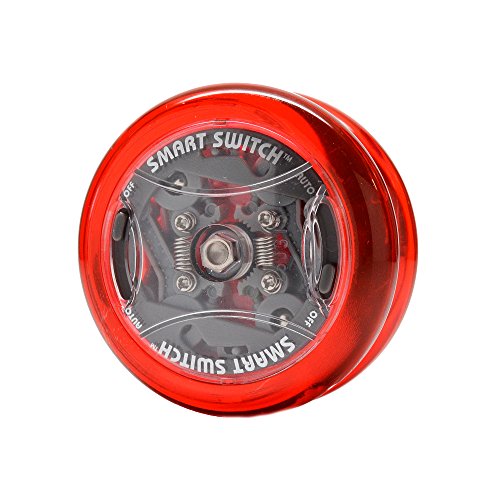 Yomega Power Brain XP yoyo with Synchronized Clutch and Smart Switch enables Players to Switch Between auto-Return and Manual Styles of Play