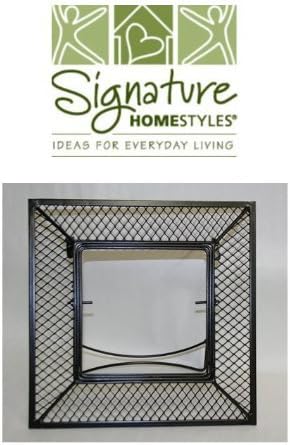 Wall Wizard Stylish Black Metal Frame