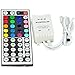 Tagital 16.4ft 5M Waterproof Flexible Strip 300leds Color Changing RGB SMD5050 LED Light Strip Kit RGB 5M +44Key Remote+12V Power Supply