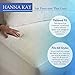 Hanna Kay Waterproof Twin Mattress Protector from A Hypoallergenic, Sweat-Free Solution That fits All Twin Mattresses– Keeps You Safe, Dry and Cool