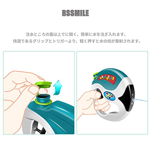 MINGKIDS Water Guns Boys Girls,wide handle,Powerful Spray Water Game for Kids Adults,Beach Swimming toys for Game and family activity