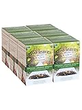 Two Leaves and a Bud Organic Orange Sencha Green Tea Bags, 15 Count (Pack of 6) Organic Whole Leaf Green Tea in Pyramid Sachet Bags, Delicious Hot or Iced with Milk or Sugar or Honey or Plain