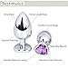 Anal Plug Set - BESTIMULUS 3PCS Heart Sexy Toys Anal Butt Plugs Sex Love Games Personal Massager for Women Men Couples Lover