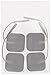 PurePulse TENS Electronic Pulse Genuine Massager Pads – 5-Pack of Premium, Self-Adhesive Replacement Electrode Pads Compatible with PurePulse and Most Other TENS Units (Total of 20 Pads) (PEPULSE)