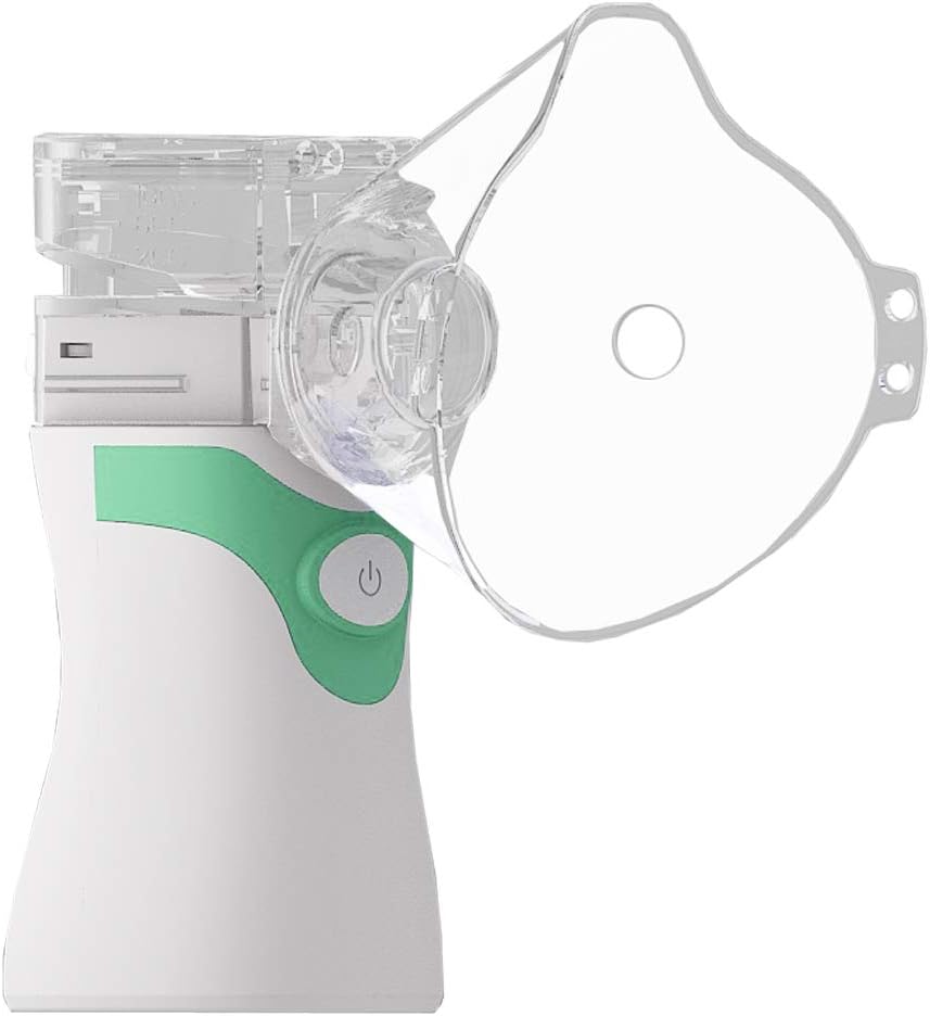 LuShuMaDa Portable Steam Inhaler Cordless Personal Mini Vaporizer Handheld Humidifier Travel Household Daily Use Children and Adults