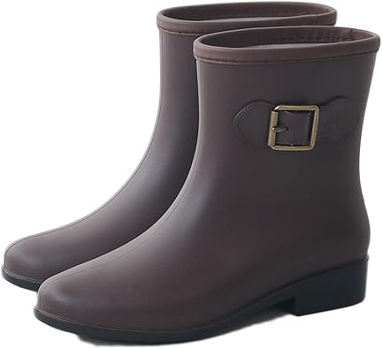 Amazon Yybo レインブーツ 長靴 雨靴 レディース 軽い 軽量 ショート ミドル丈 プレゼント スノーブーツ アウトドア ガーデニング 雪つり 通勤 通学 疲れにくい 履きやすい かっこいい 女性用 紳士 エアラバーブーツ 履きやすい 春夏 レインシューズ