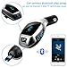 NUTK Car Kit MP3 Player Wireless Bluetooth FM Transmitter Radio Adapter Car Charger with USB SD Card Reader and Calling Remote Control for Ipad, iPod, Smart Phones