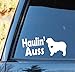 A1198 Australian Shepherd Haulin Auss Dog Decal Sticker
