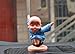 4pcs Cute KongFu Monk Car Interior Display Decoration Car Dashboard Ornament Car Home Decor Gift