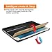 iPad Pro 9.7 Leather Case, Icarercase Vintage Genuine Leather Side Open Flip Folio Style Smart Cover in Ultra Slim Design with Stand & Auto Wake/Sleep Functions for 9.7-inch iPad Pro (Black)