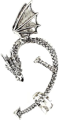 Li Ly Fille De Qualite Superieure S Retro Gothique Punk Grave Dragon Forme Oreille Manchette Non Piercing Boucle D Oreille Amazon Fr Bijoux