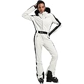 GSOU SNOW Womens Ski Suit One Piece Snowsuit Snowboard Slim Insulated Jumpsuit Jacket Waterproof Windproof for Outdoor Sports