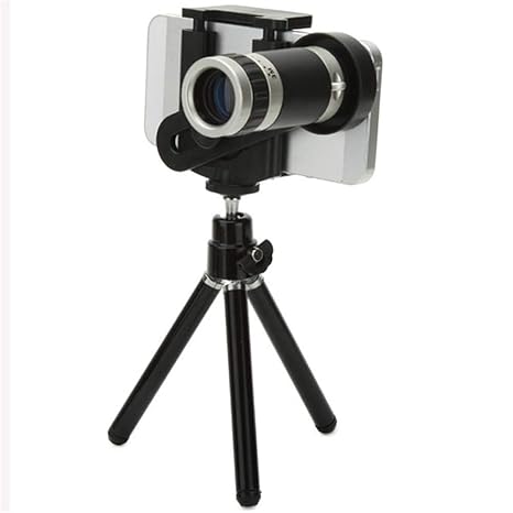 8X teleobjetivo Lente telescopio móvil cámara Externa artefacto ...