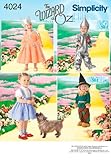 Simplicity Sewing Pattern 4024 Toddler Costumes, A (1/2-1-2-3-4)