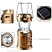 Solar Rechargeable Camping Lantern & Portable Outdoor Handheld Led Flashlight Emergency Lights; Moonkist (Gold)