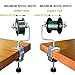 thkfish Fishing Line Winder Fishing Line Spooler System Adjustable Stable Protable Fishing Line Spooler Fishing Line Winder with Clamp Spooler System