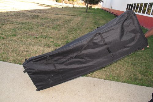 10'x20' Pop up Canopy Wedding Party Tent Instant EZ Canopy Black Red - F Model Commercial Grade Frame By DELTA - Thumbnail 6