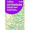 Cotswolds Pocket Map: The perfect way to explore the Cotswolds Landkaart – Gevouwen Kaart, 3 juli 2022