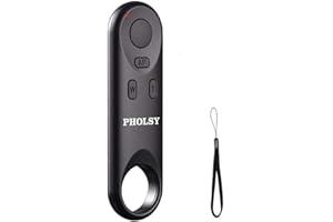 BR-E1 Bluetooth PHOLSY Camera Remote Control Compatible with Canon R6 II, R7, R8, R100, R3, R5C, R6, RP, 90D, 200D, 200DII, 250D, 6DII, 77D, 800D, 850D, M6 II, M50, M50 II, M200, G5X II, G7X III