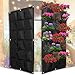 Ogrmar 18 Pockets Vertical Wall Garden Planter Plant Grow Bag for Flower Vegetable for Indoor/Outdoor (18 Pockets, Black)thumb 3