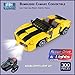 UNIBlock, Remote Control Bumblebee Chevy Convertible with headlights that light up, 300 pc, Lego Compatible, RC