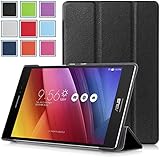 Asus Zenpad S 8.0 (Z580C/Z580CA) Case - HOTCOOL Ultra Slim Lightweight SmartCover Stand Case For 2015 Released Asus Zenpad S 8.0 Z580C / Z580CA Tablet, Black