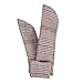Kaide 8 Pcs Wire Bunny Ear Headband Hair Wrap Bow Pin-Up Anti-Slip Design Girl Twisted Tie Fashion Hairband